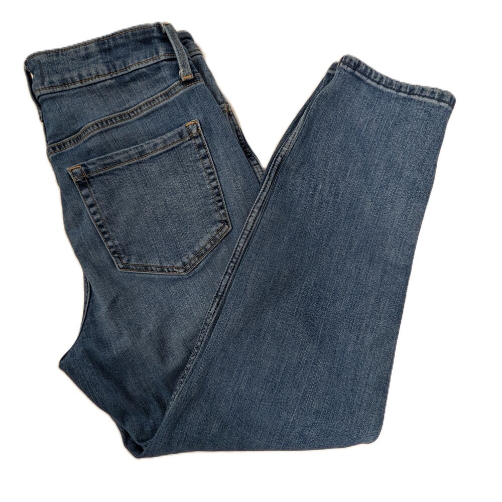 Women's Abercrombie & Fitch The Mom High Rise Blue Jeans 29/8R